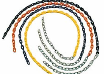 Plastisol Coated Chain (5.5′) Blue, Green Red Yellow