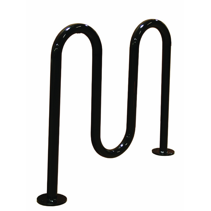 44" Thermoplastic 2-3/8" Bike rack