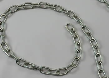 3/16” Swing Chain per foot Trvalent Coating