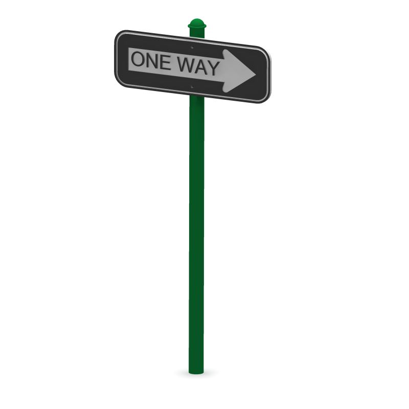 One Way Sign