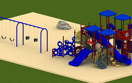 Rocky Mount Complete Playground Package