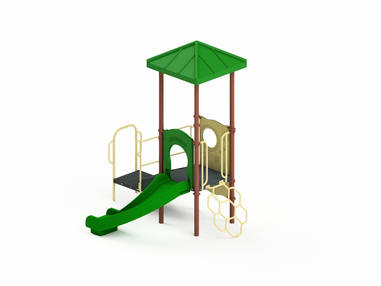 Quick Ship Playground Equipment Structure 1