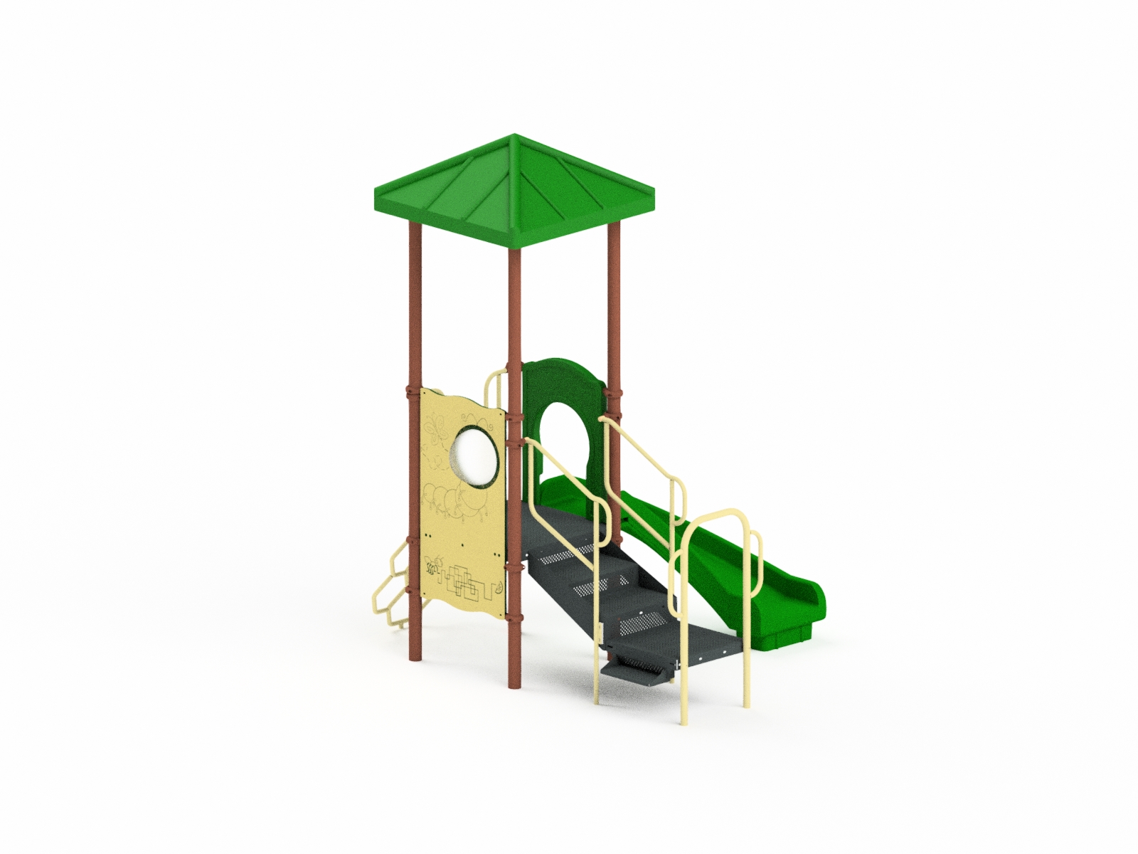 Quick Ship Playground Equipment Structure 1