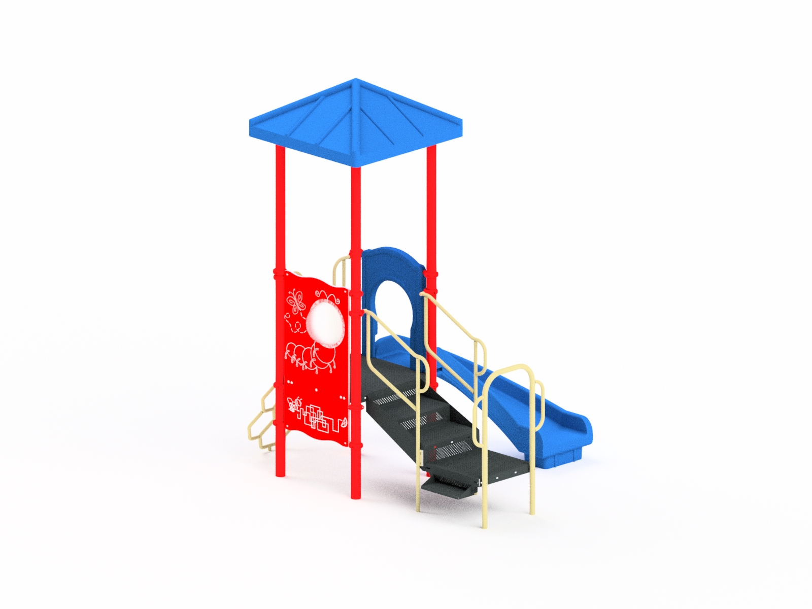 Quick Ship Playground Equipment Structure 1