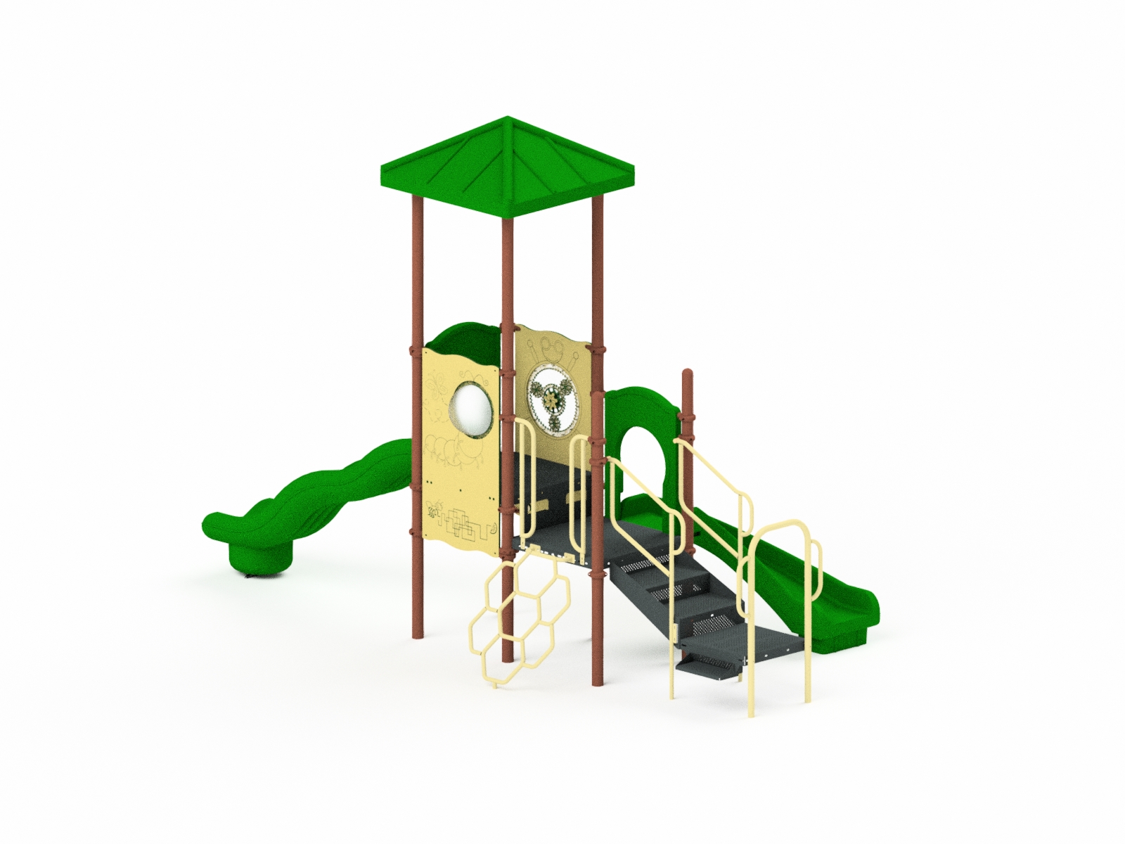 Quick Ship Playground Equipment Structure 2