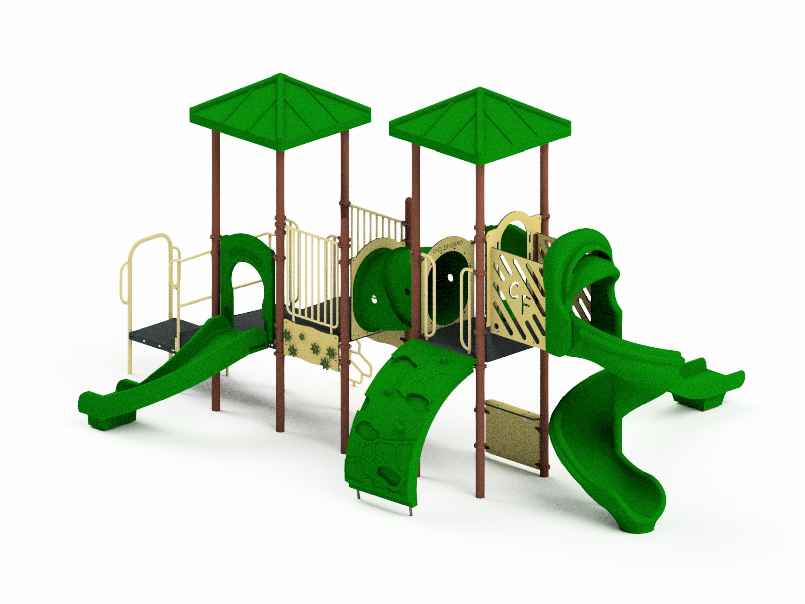 Quick Ship Playground Equipment Structure 4