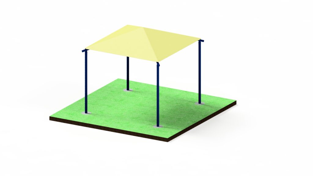 10' X 10' Hip Shade