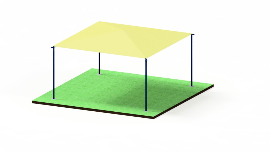20' X 20' Hip Shade