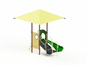 Quick Ship Playground Equipment Structure 1 Shade