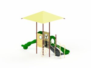 Quick Ship Playground Equipment Structure 2 Shade