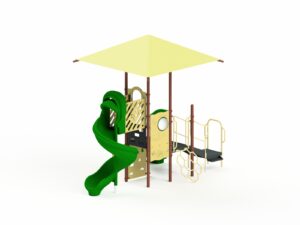 Quick Ship Playground Equipment Structure 3 Shade